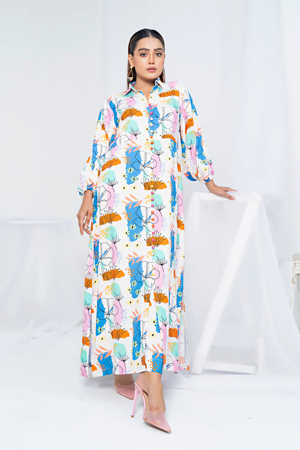 2 Piece Unstitched Doriya Linen