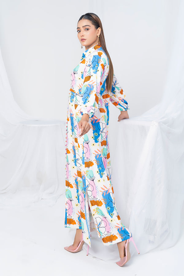 2 Piece Unstitched Doriya Linen