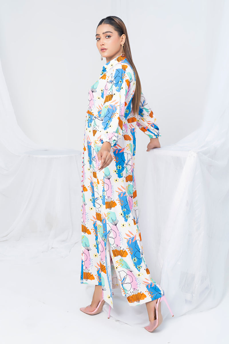 2 Piece Unstitched Doriya Linen
