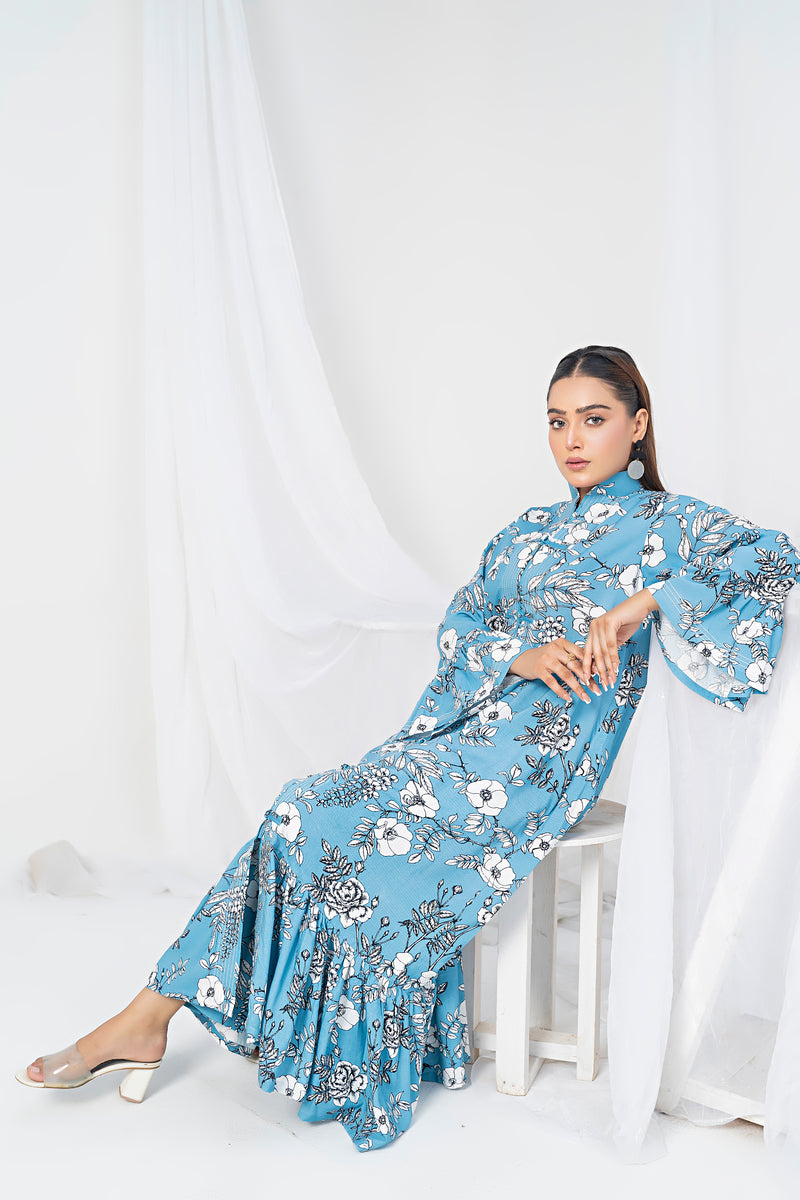 2 Piece Unstitched Doriya Linen