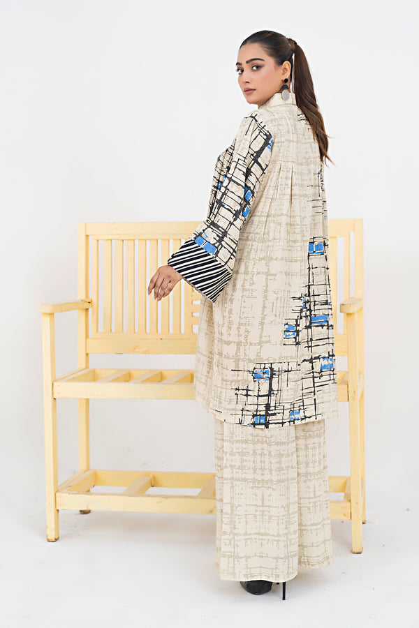 2 Piece Unstitched Doriya Linen