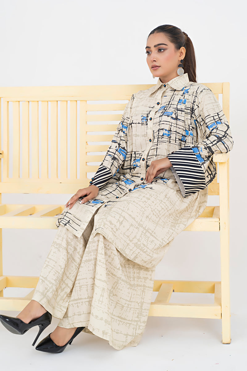 2 Piece Unstitched Doriya Linen